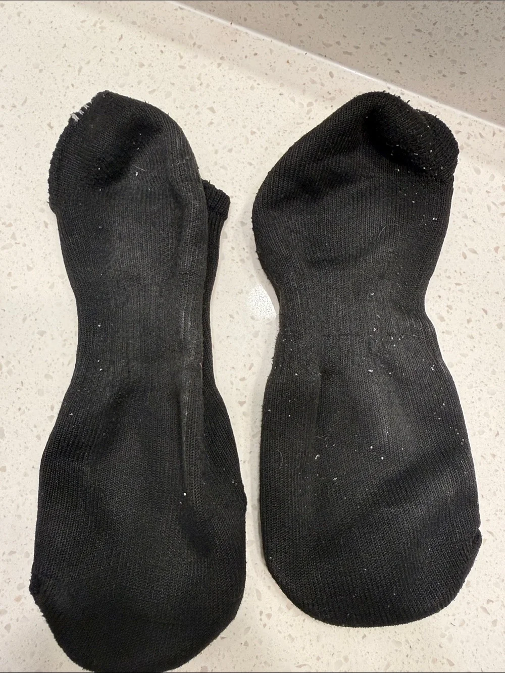 Roadrunner Sports Running socks Dry-Max Black Athletic No-Show Socks - Men's